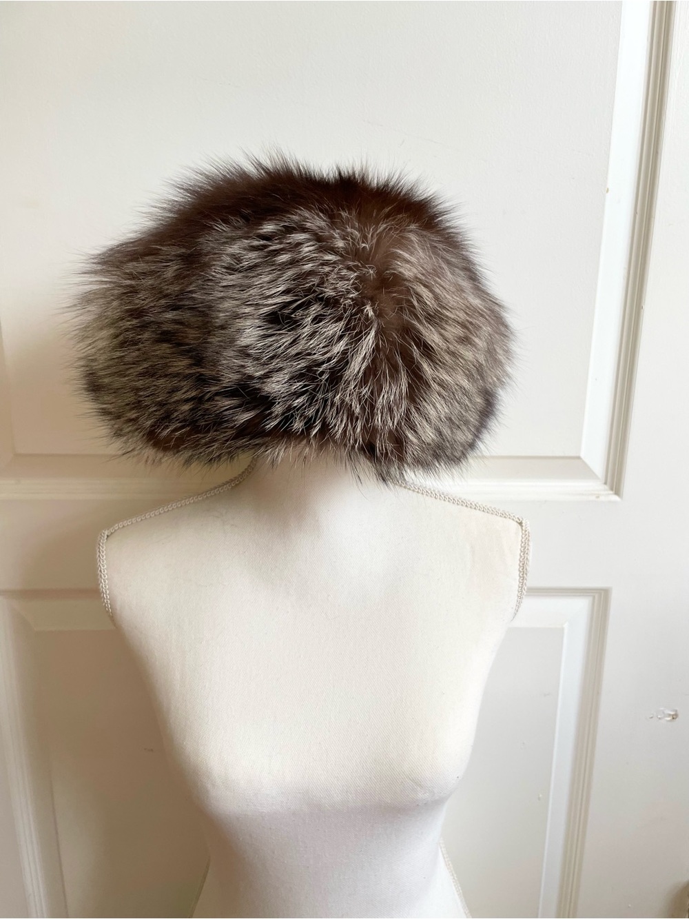 Vintage Real Fur PillBox Hat Excellent Condition Very Soft And Fluffy Luxury